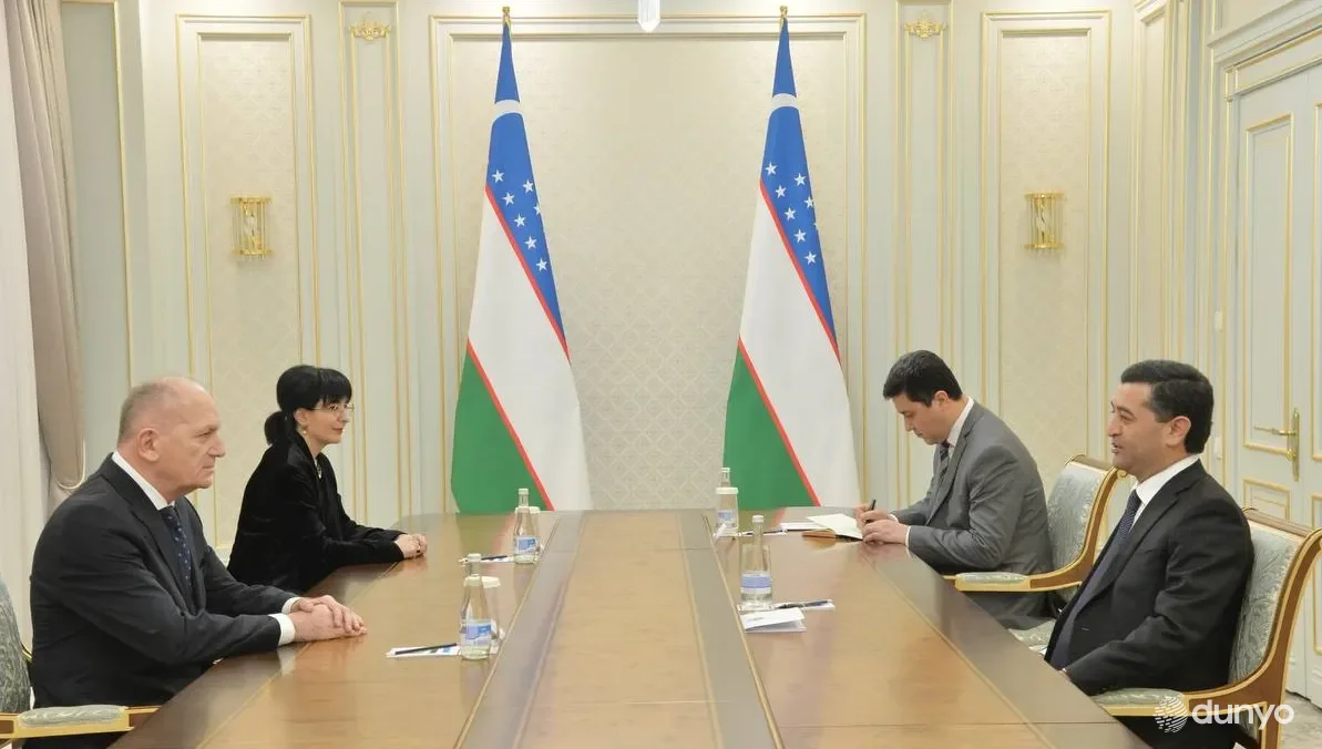 Министр иностранных дел Узбекистана принял нового посла Грузии