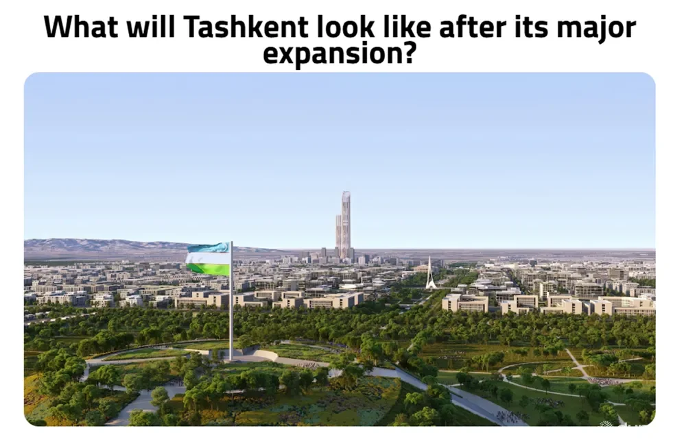 Новый Ташкент и его экологическая и инфраструктурная концепция в фокусе внимания СМИ Бельгии