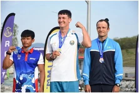 Ўзбекистонлик каноэчи Таиланддаги халқаро мусобақада олтин ва кумуш медалларини қўлга киритди