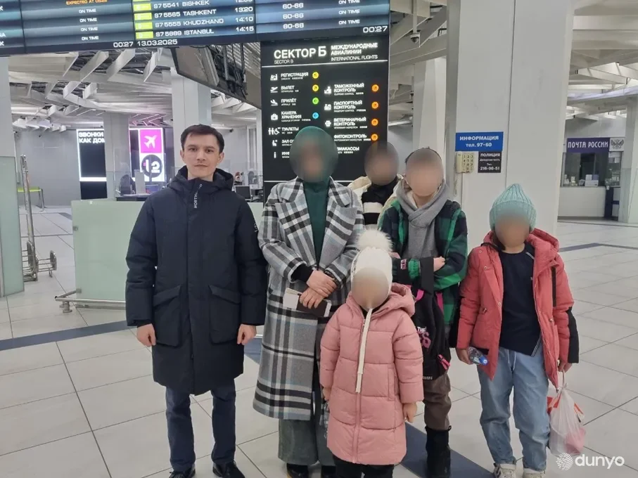 Rossiyaning Saxa Respublikasida qiyin ahvolga tushib qolgan oila O'zbekistonga qaytarildi