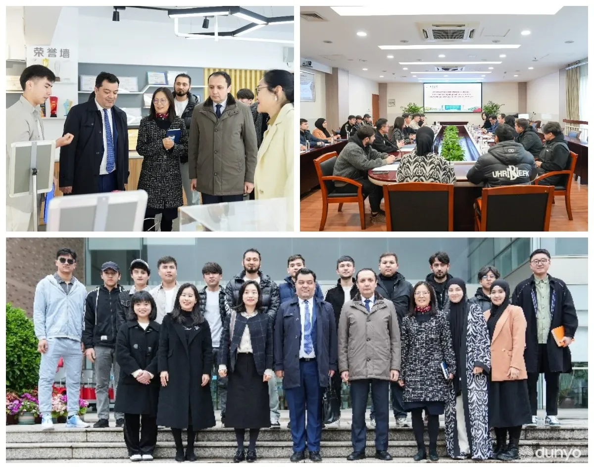 Diplomats of Uzbekistan meet with compatriots studying at Taizhou University in China