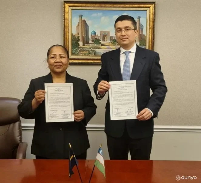 Ўзбекистон Науру билан дипломатик муносабатлар ўрнатди