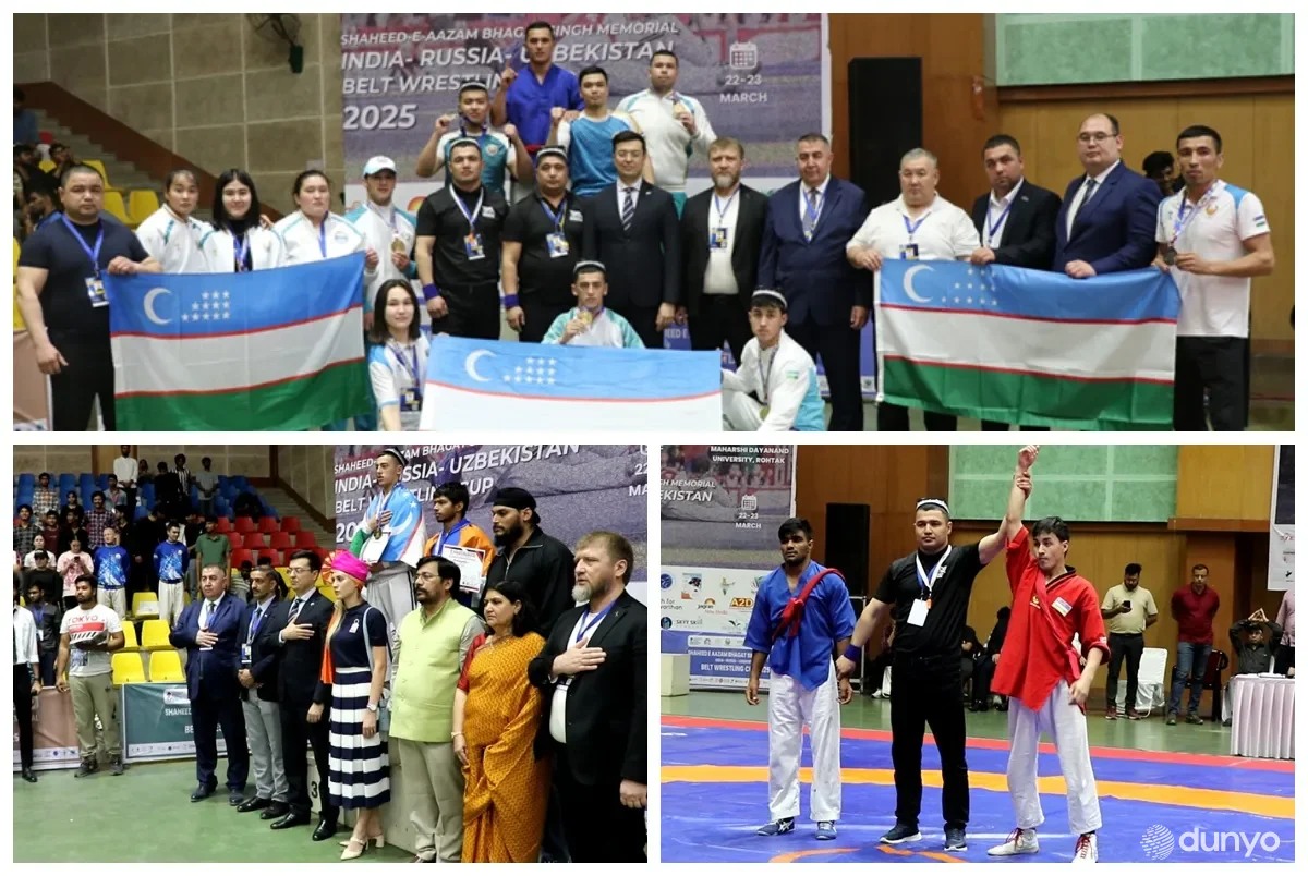 Ўзбекистон полвонлари Ҳиндистонда ўтказилган халқаро турнирда 20 та медални қўлга киритди