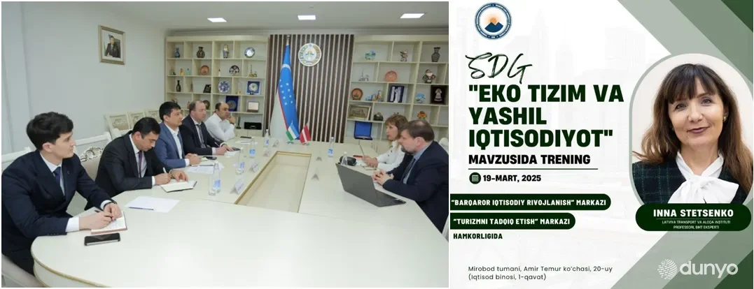 Ўзбекистон Латвия билан транспорт ва логистика йўналишларида кадрлар тайёрлаш соҳасида ҳамкорлик қилади