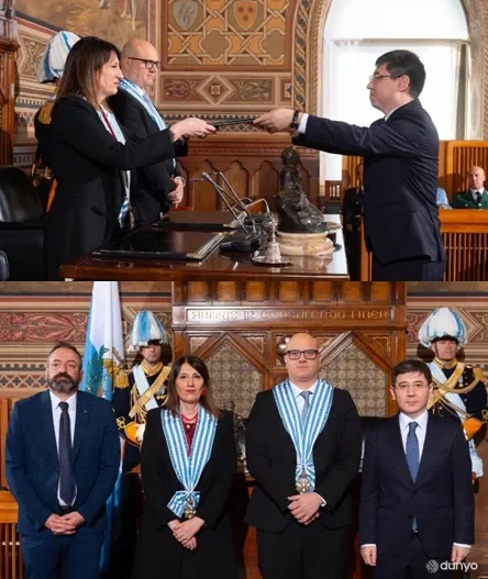 Ўзбекистоннинг биринчи элчиси Сан-Марино Капитан-регентларига ишонч ёрлиқларини топширди