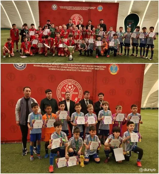 "Paxtakor" futbol klubi tarbiyalanuvchilari Ostonadagi xalqaro turnirda ikkinchi o'rinni egalladi
