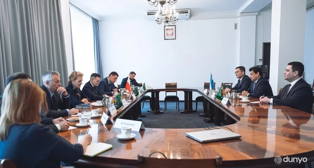 Varshavada O'zbekiston va Polsha iqtisodiy hamkorligini jadallashtirish masalalari muhokama qilindi