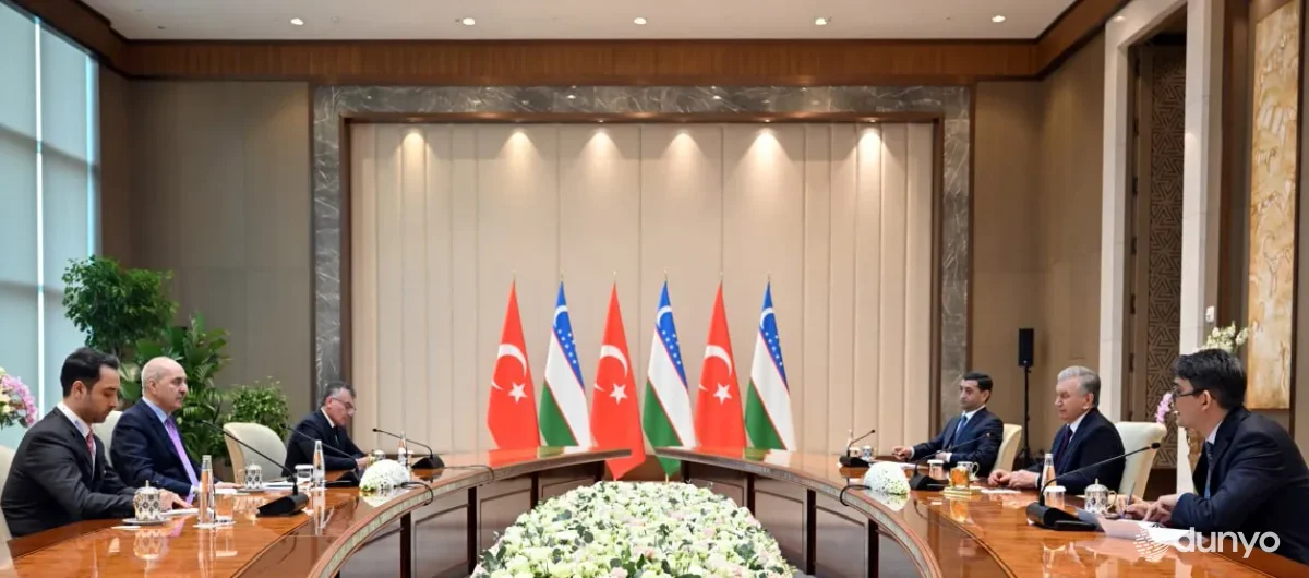 Президент Узбекистана принял председателя Великого национального собрания Турции