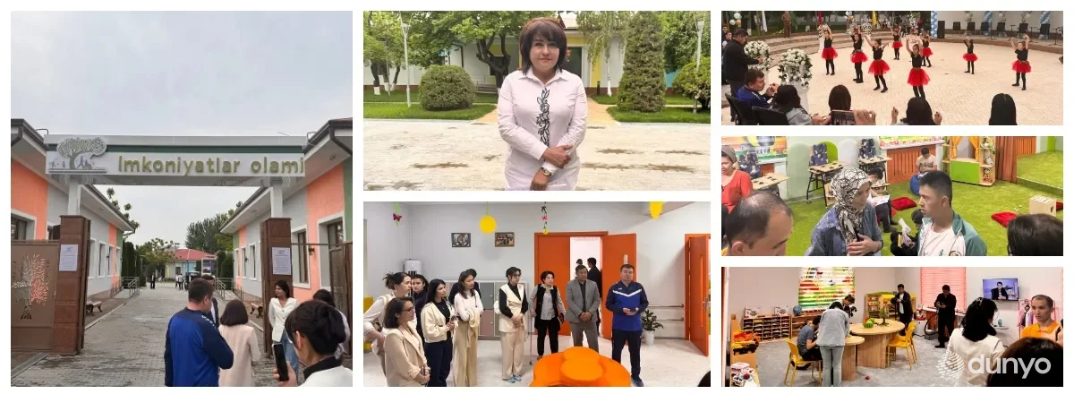 Khilola Khalilova, the director of the "Imkoniyatlar Olami" social services center: Our center represents a new approach to social integration, equal opportunity, and the promotion of human dignity