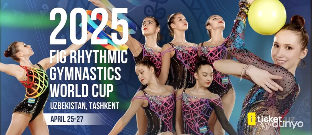 Тошкент шаҳри бадиий гимнастика бўйича Жаҳон кубогининг навбатдаги босқичига мезбонлик қилади