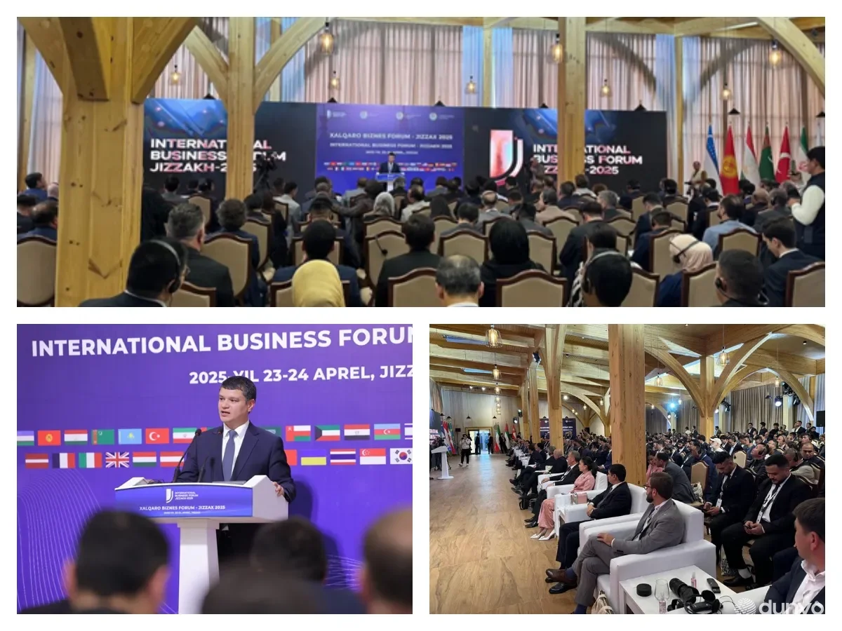 По итогам международного бизнес-форума "Джизак - 2025" подписаны инвестиционные и торговые соглашения на общую сумму 700 миллионов долларов США