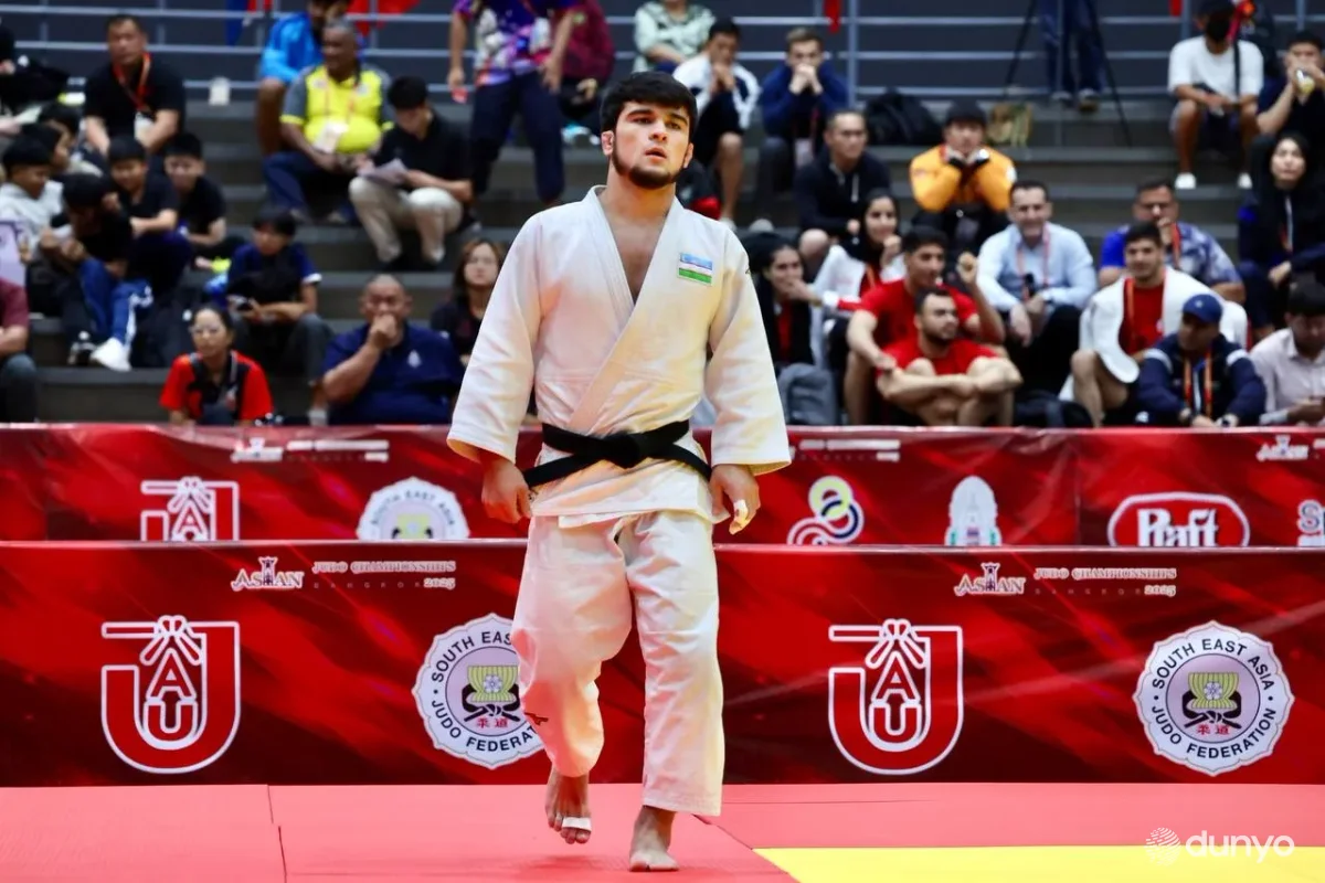 O'zbekiston vakili Bangkokda o'tayotgan dzyudo bo'yicha Osiyo chempionatida kumush medalni qo'lga kiritdi