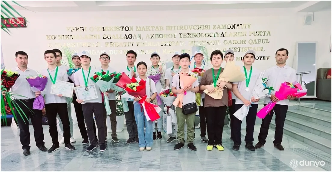 Юные математики из Узбекистана завоевали 17 медалей на II Международной олимпиаде в Ашхабаде