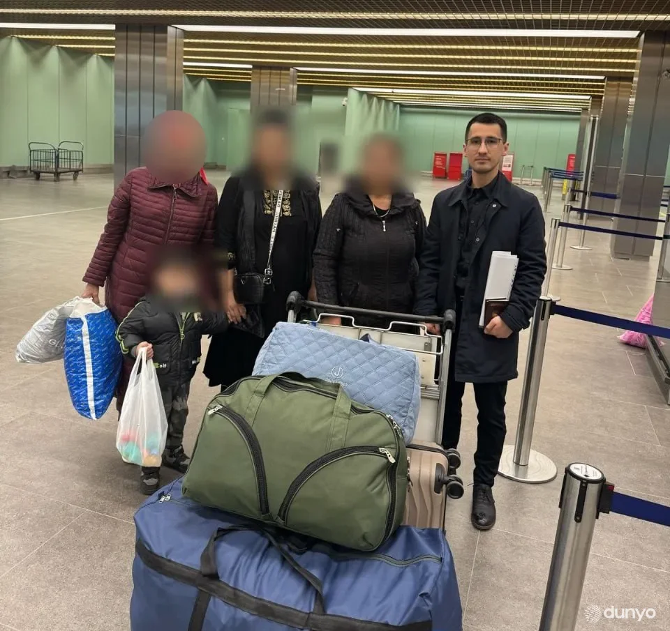 Rossiyaning Yekaterinburg shahrida mushkul ahvolda qolgan yurtdoshlarimiz O'zbekistonga qaytarildi