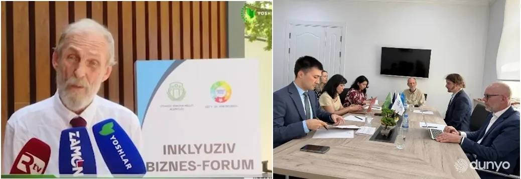 Ногиронлиги бўлган шахслар билан ишловчи ижтимоий ходимларни тайёрлашда Швеция тажрибаси ўрганилмоқда