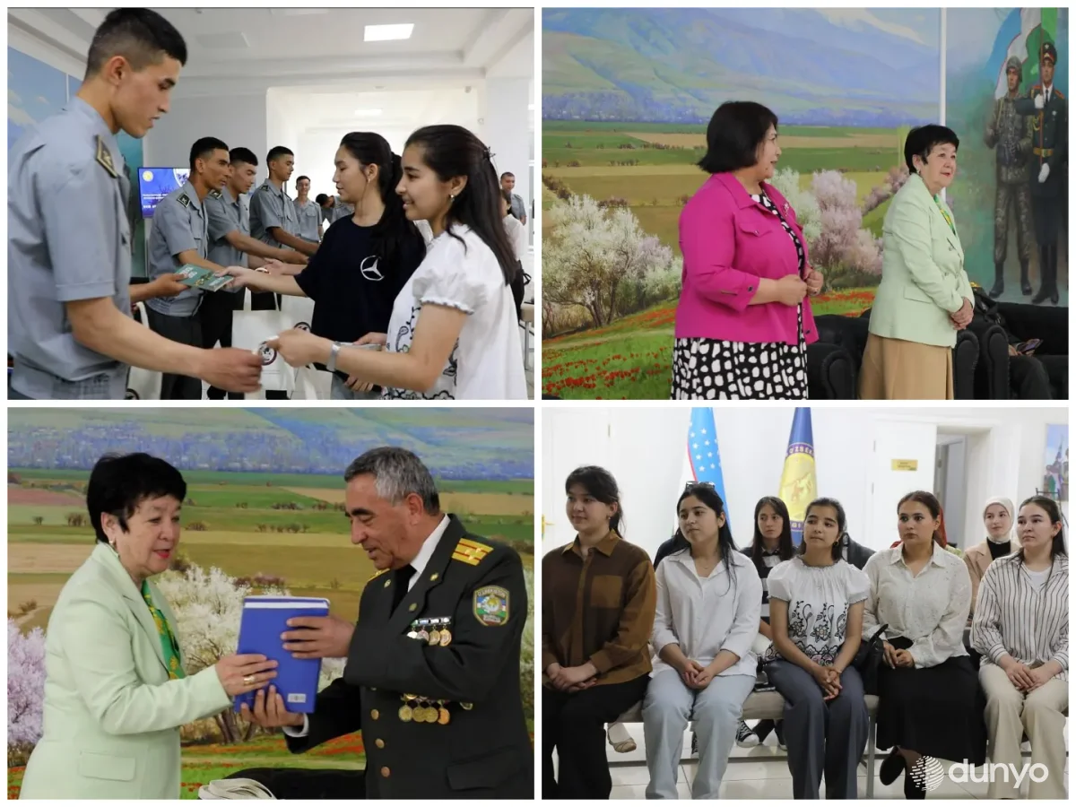 ЖИДУ талабалари 9 май – Хотира ва қадрлаш куни муносабати билан ўтказилган ватанпарварлик тадбирида иштирок этишди