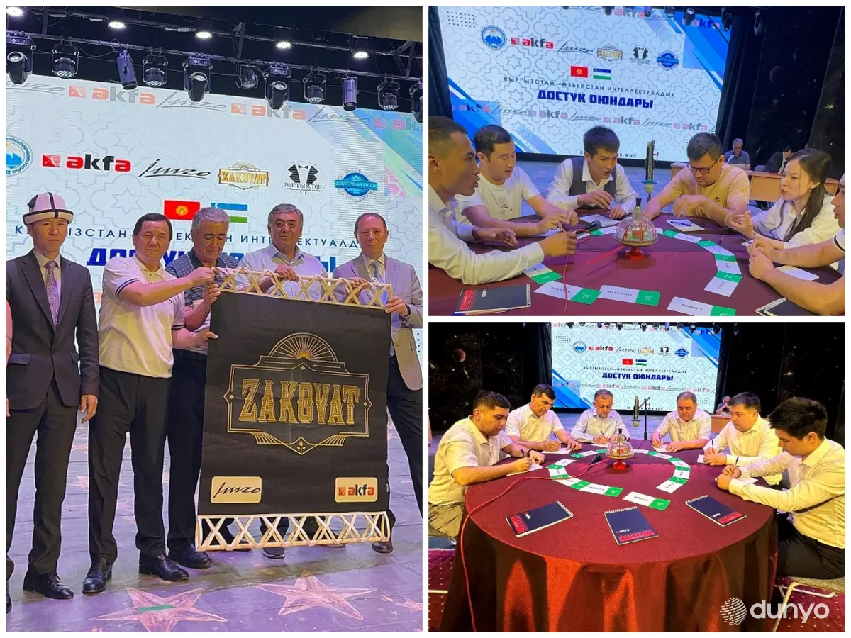 O'zbekiston va Qirg'iziston bilimdon yoshlari "Zakovat" intellektual o'yinida bellashdilar