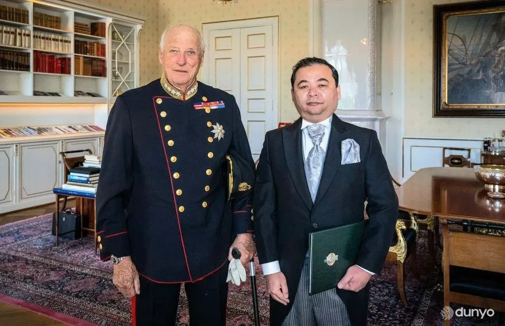 Новый посол Узбекистана вручил верительные грамоты Королю Норвегии