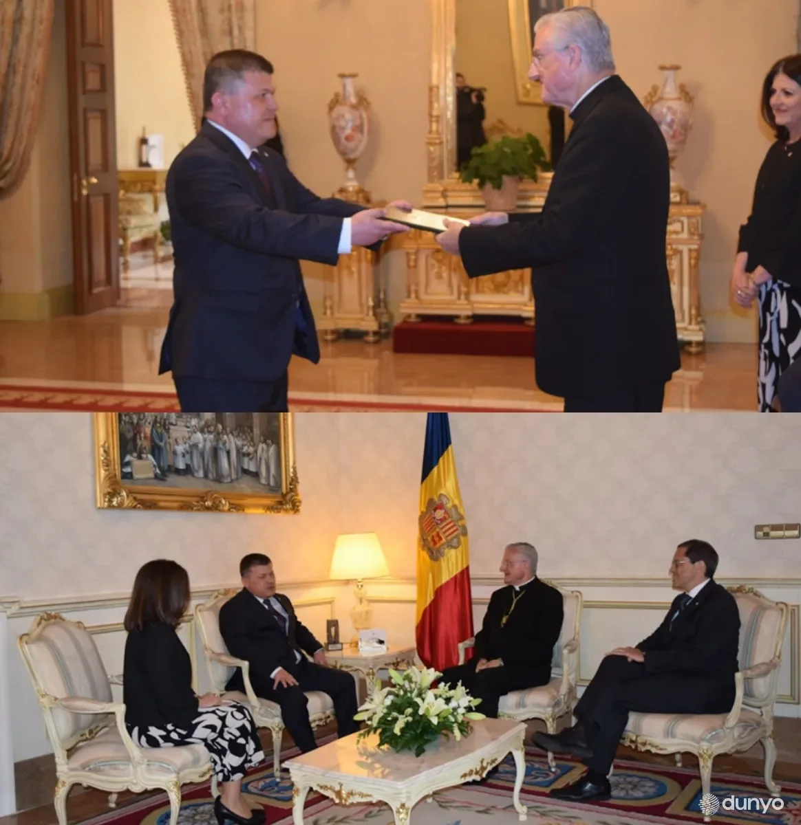 Посол Узбекистана вручил верительные грамоты князю-соправителю Андорры, епископу Урхельскому