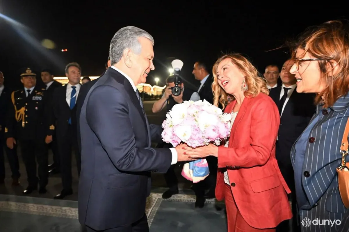 Премьер-министр Италии прибыла в Самарканд с официальным визитом