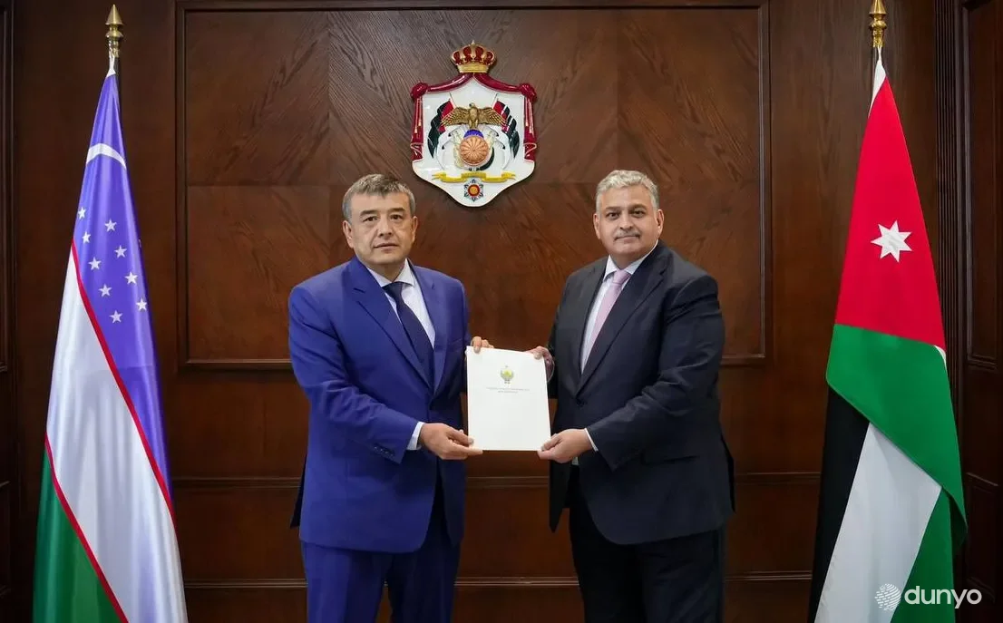 Новый посол Узбекистана вручил в МИД Иордании копии верительных грамот