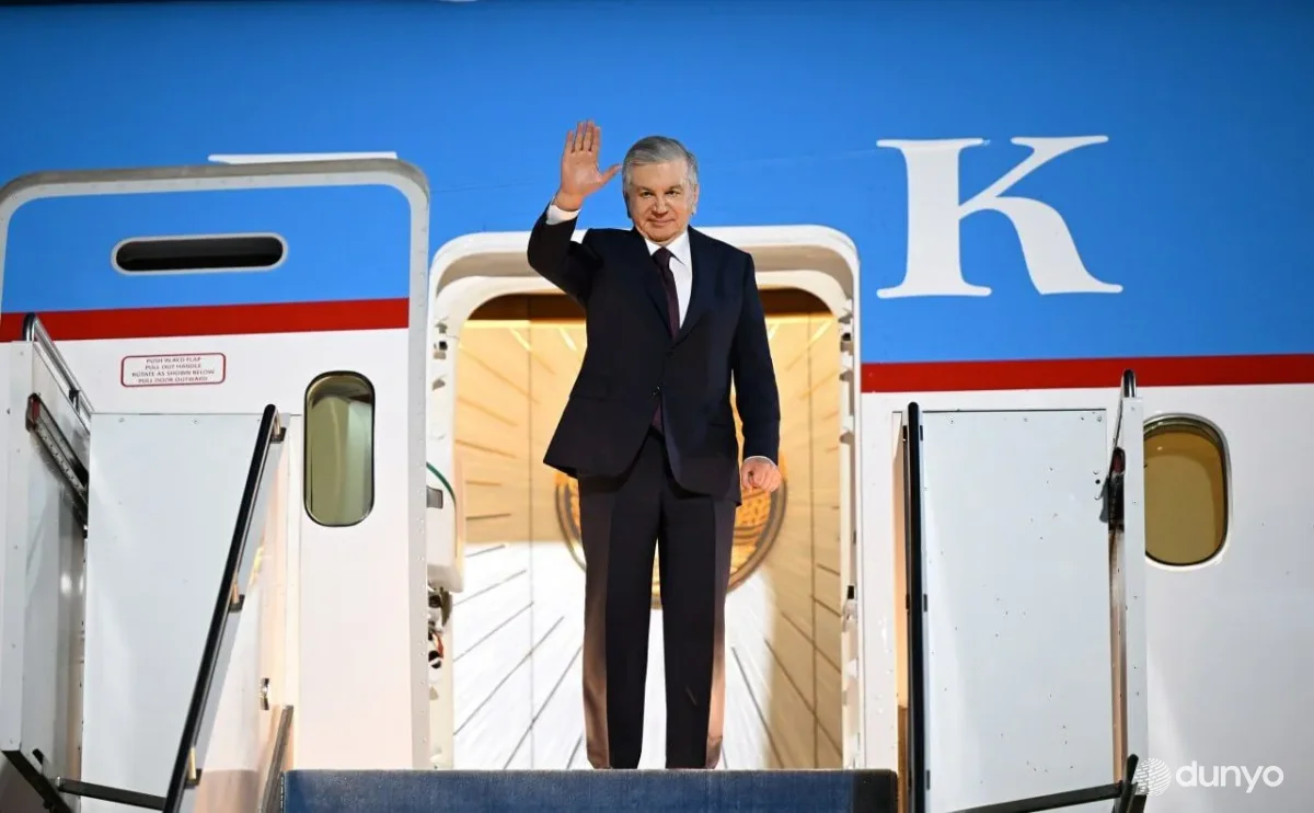 O'zbekiston Prezidenti Qozog'istonga tashrifini yakunladi va Toshkentga jo'nab ketdi