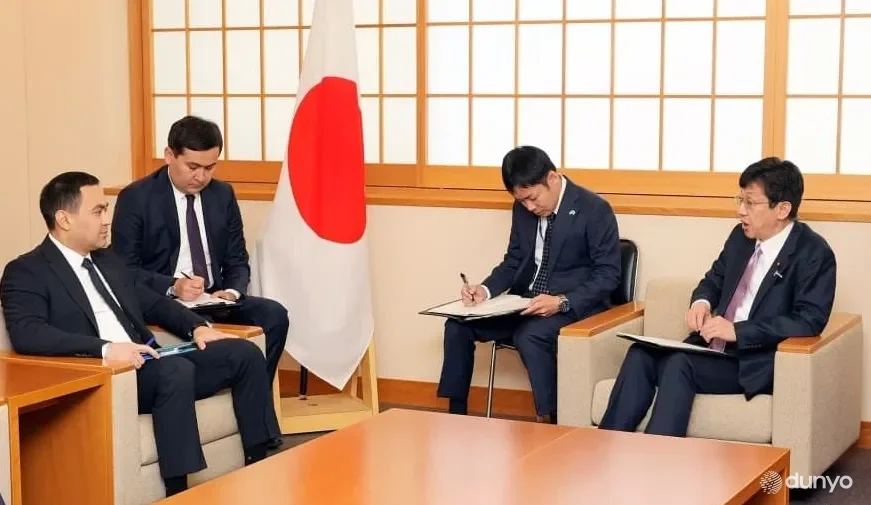 Ўзбекистон ташқи ишлар вазири ўринбосари Токиода Япония ташқи ишлар вазирининг парламентар ўринбосари билан учрашди