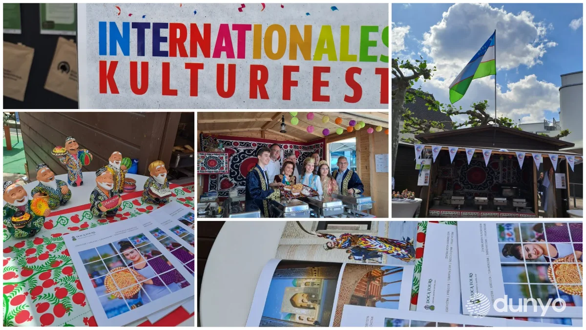 O'zbekiston milliy qadriyatlari Germaniyaning Reda-Videnbryuk shahrida o'tkazilgan xalqaro festivalda taqdim etildi