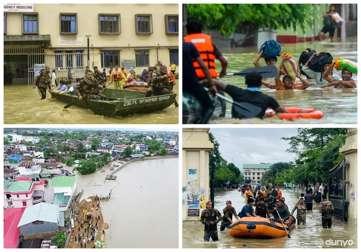 Свыше 30 человек погибли на северо-востоке Индии после сильных наводнений