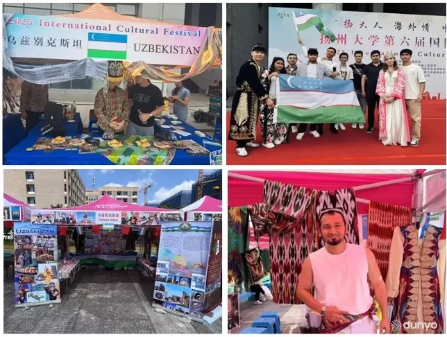 Ўзбекистон Хитойнинг Шанхай шаҳри, Чжэцзян ва Цзянсу провинцияларида ўтказилган халқаро фестивалларда махсус стендлар билан иштирок этди