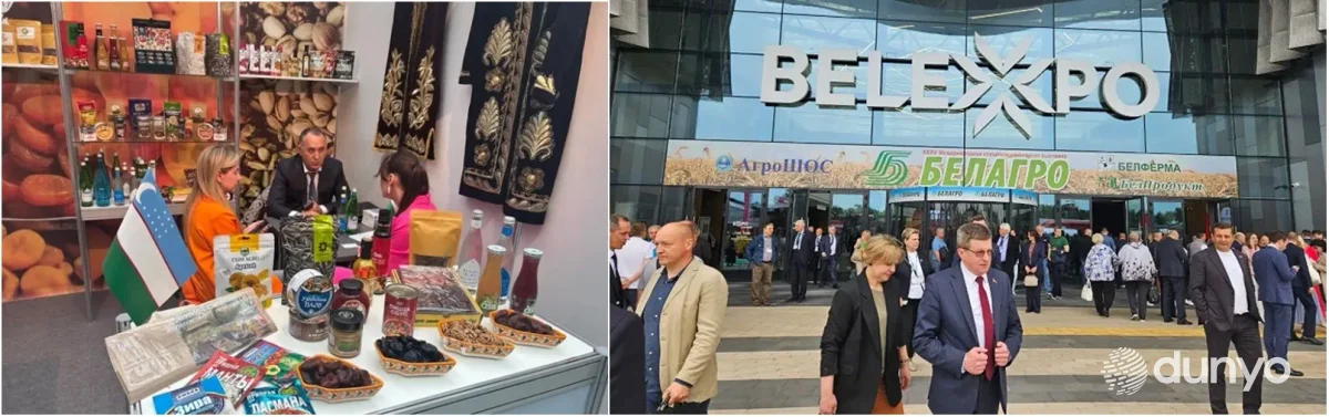 Ўзбекистон Минск шаҳрида ўтаётган "Belagro-2025" халқаро қишлоқ хўжалиги кўргазмасида иштирок этаяпти