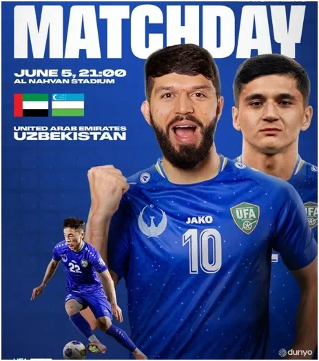 Сегодня день большого футбола: Национальная сборная Узбекистана может впервые в своей истории выиграть путёвку на чемпионат мира по футболу