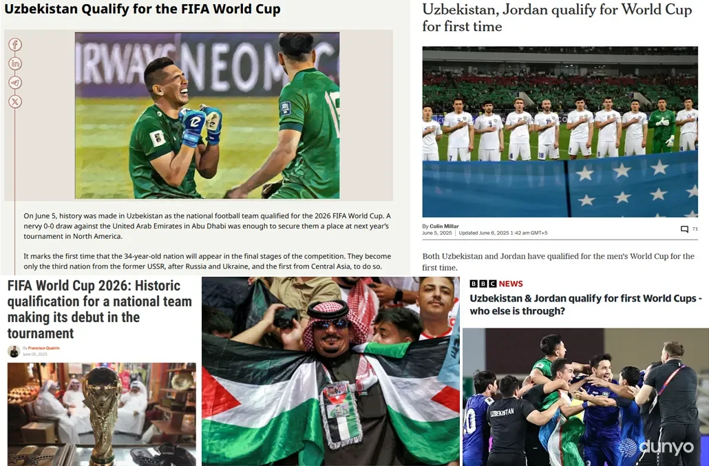 Историческое достижение сборной Узбекистана по футболу в фокусе внимания СМИ США