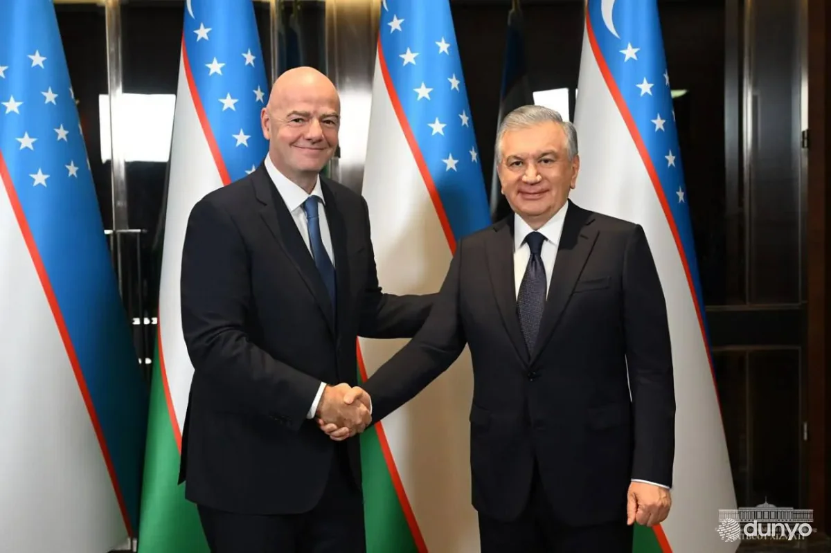 Глава ФИФА поздравил Президента Узбекистана с историческим достижением узбекского футбола