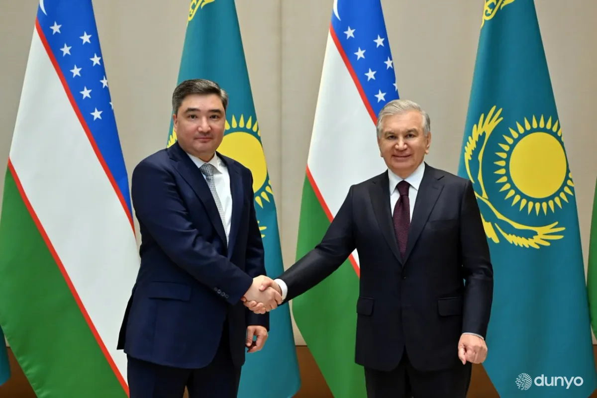 Ўзбекистон Президенти Қозоғистон Бош вазирини қабул қилди