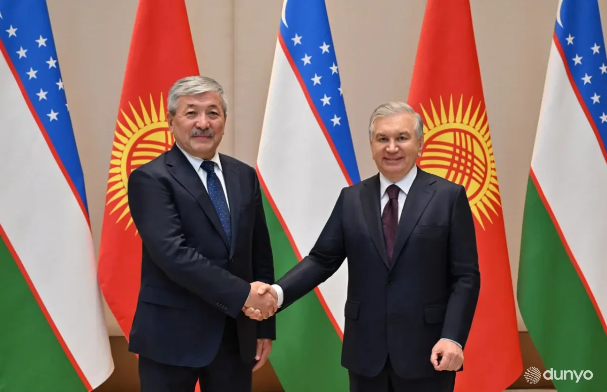 O'zbekiston Prezidenti Qirg'iziston Vazirlar Mahkamasi Raisini qabul qildi