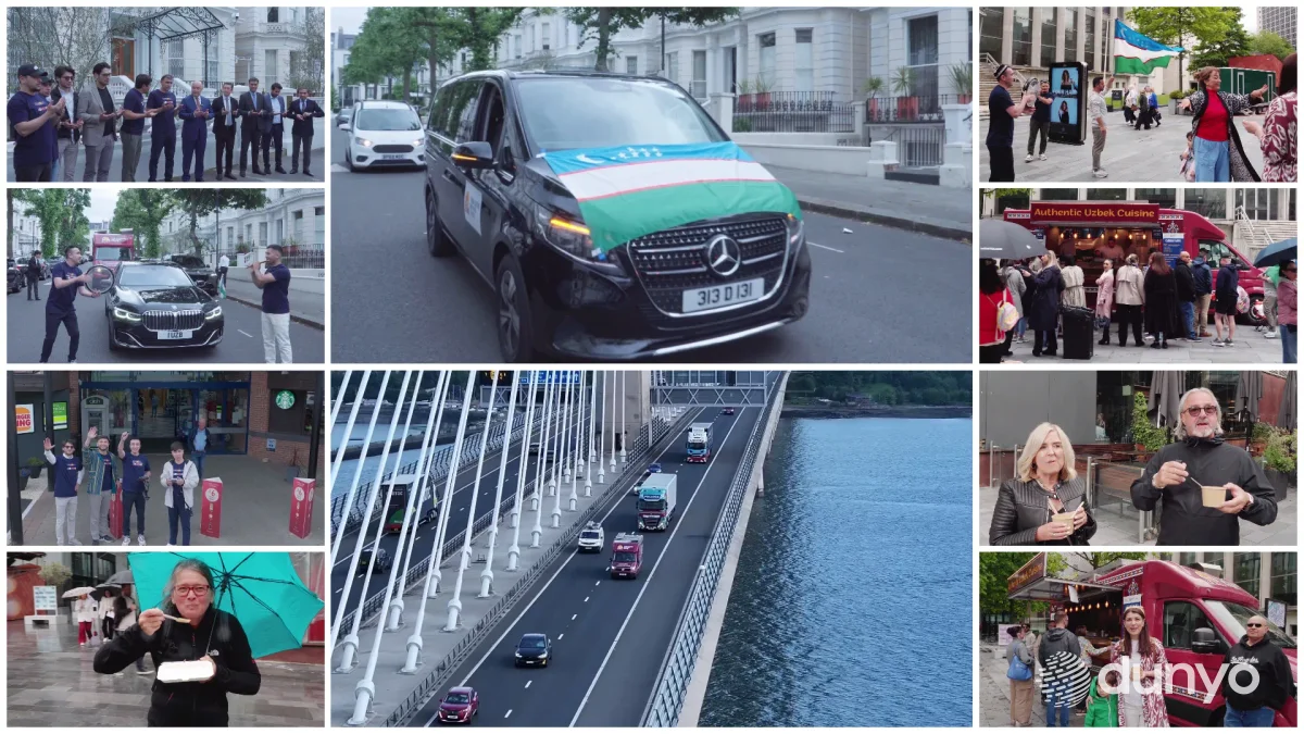 O'zbek milliy taomlari Buyuk Britaniya poytaxtidagi Trafalgar maydonida taqdim etildi