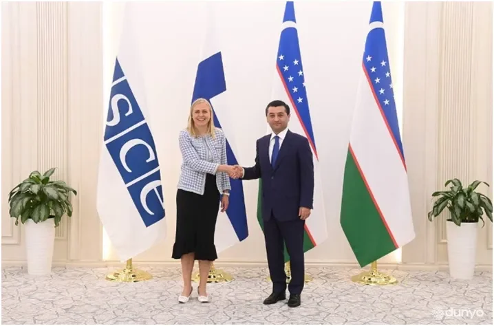 Ўзбекистон ТИВ раҳбари ЕХҲТ раиси, Финляндия ташқи ишлар вазири билан учрашди