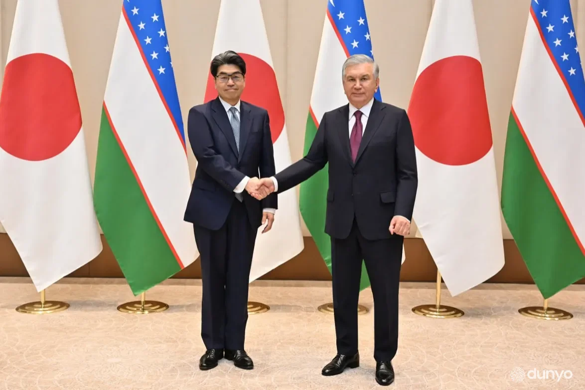 Ўзбекистон Президенти Япония делегациясини қабул қилди