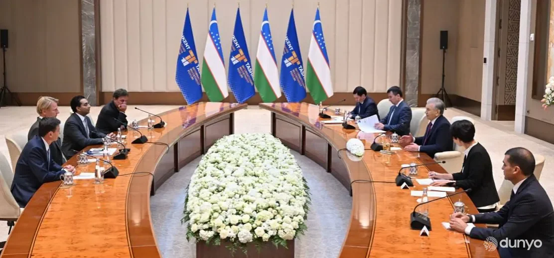 Ўзбекистон Президенти Европанинг қатор етакчи компаниялари раҳбарларини қабул қилди