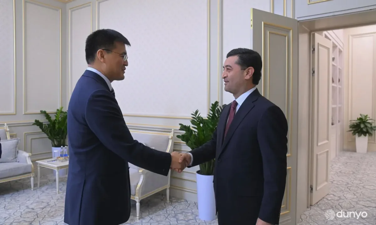 O'zbekiston tashqi ishlar vaziri Xitoy elchisini qabul qildi