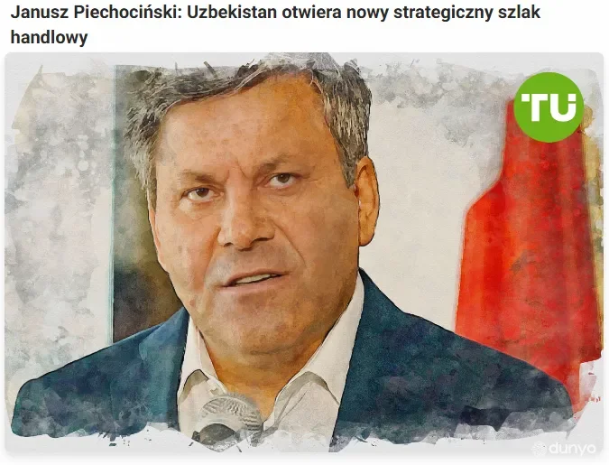 Польша ОАВ: Ўзбекистон Қирғизистон ва Хитой орқали ўтувчи Мўғулистонга янги савдо йўлини очмоқда