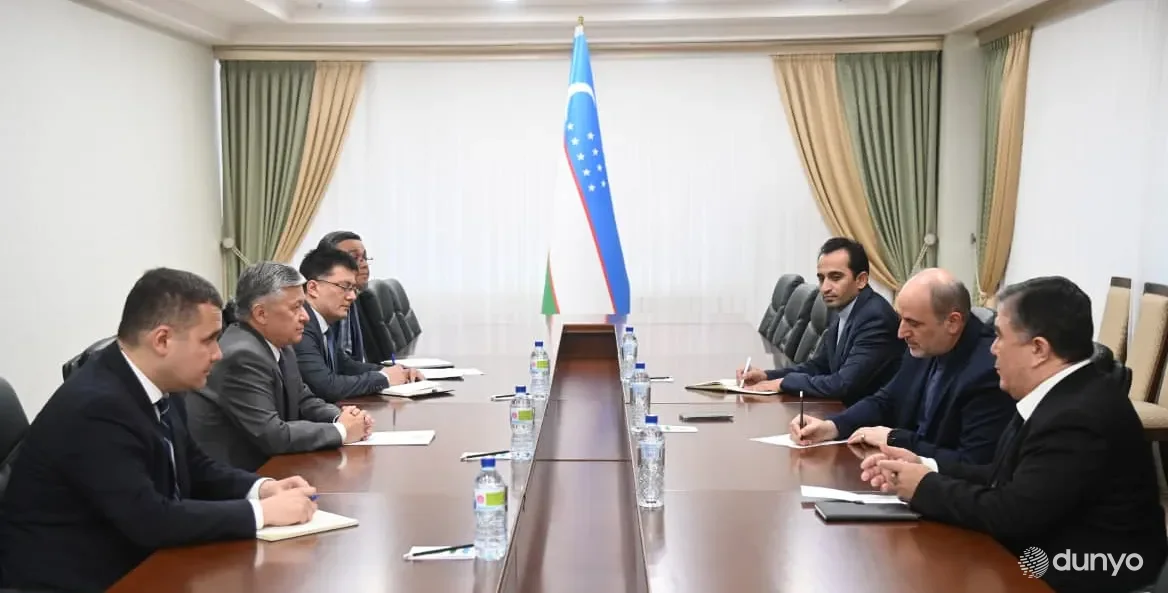 TIVda Eron elchisi bilan uchrashuv bo'lib o'tdi