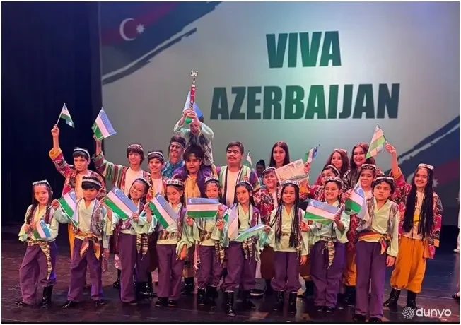 O'zbekistonlik bolalar Ozarbayjondagi xalqaro festivalda Gran-pri sohibi bo'ldi