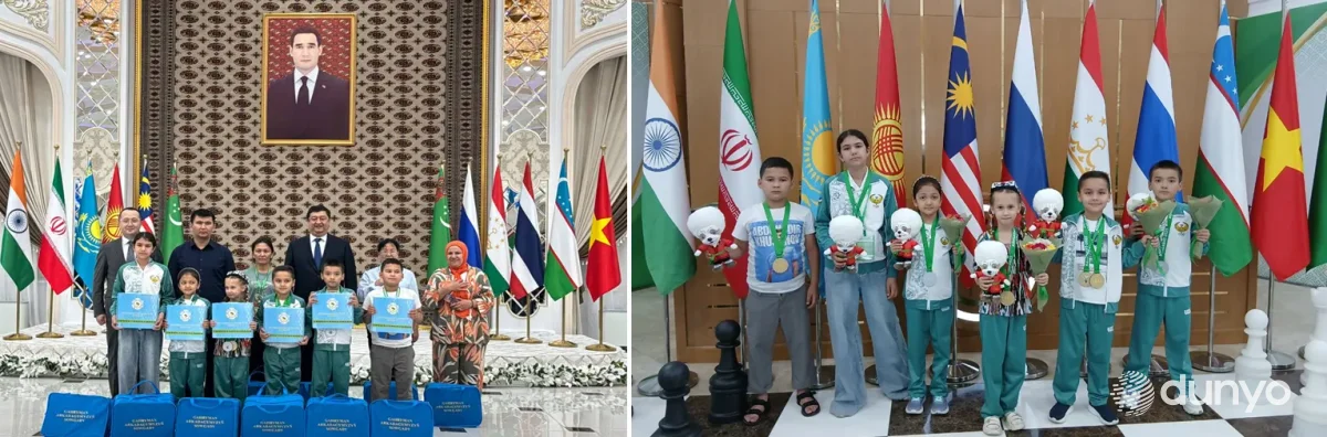 Ўзбекистонлик ёш шахматчилар Ашхабодда ўтказилган халқаро турнирда 4 та олтин ва 3 та кумуш медалга сазовор бўлишди