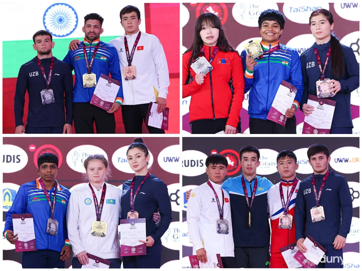 O'zbekistonlik kurashchilar Vyetnamda o'tayotgan Osiyo chempionatining ikkinchi kunida 1 ta kumush va 4 ta bronza medalini qo'lga kiritishdi