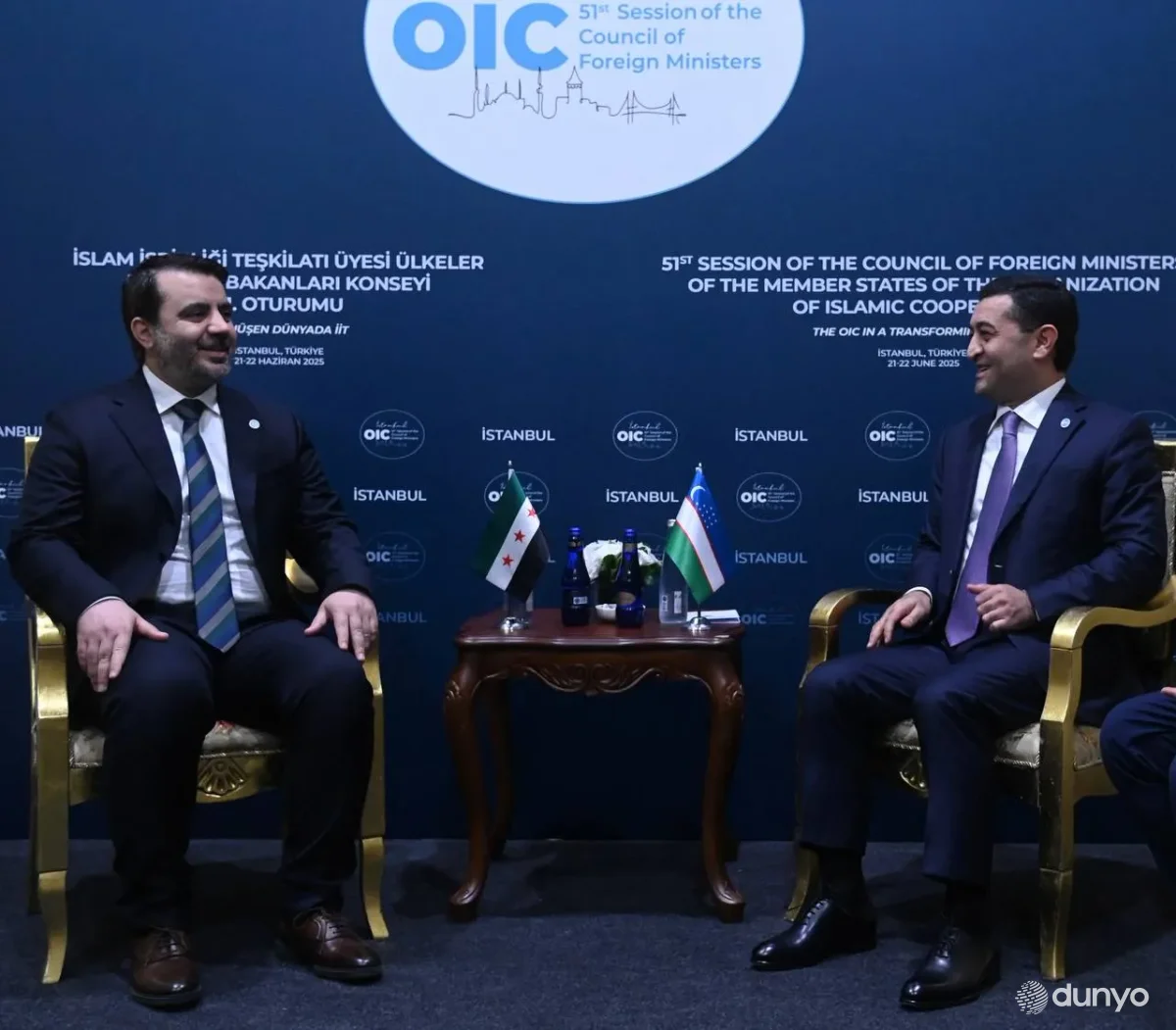 O'zbekiston va Suriya TIV rahbarlari mintaqaviy totuvlik va barqaror rivojlanishni ta'minlash yo'lida konstruktiv muloqotni davom ettirish muhimligini ta'kidladilar