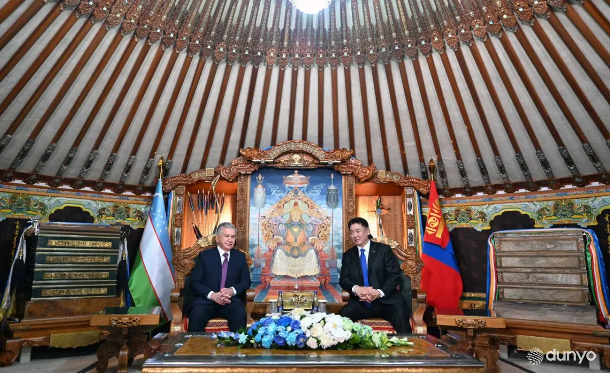 Президенты Узбекистана и Монголии вывели двусторонние отношения на новый уровень развития