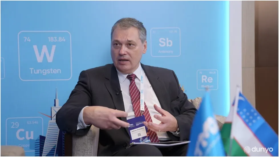 Артур Поляков: Марказий Осиё минтақасидаги туб ўзгаришлар қаттиқ фойдали қазилмаларни қидириш ва қазиб олишга инвестиция киритишга тайёр халқаро компанияларни ўзига жалб этмоқда