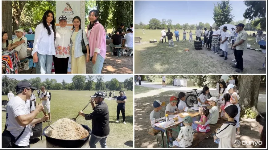 Германиядаги ёш ватандошлар палов тайёрлаш бўйича беллашдилар